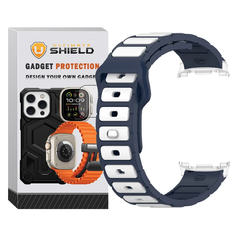 بند آلتیمیت شیلد مدل Flat NV8 SL مناسب برای ساعت هوشمند سامسونگ Galaxy Watch 8 44mm