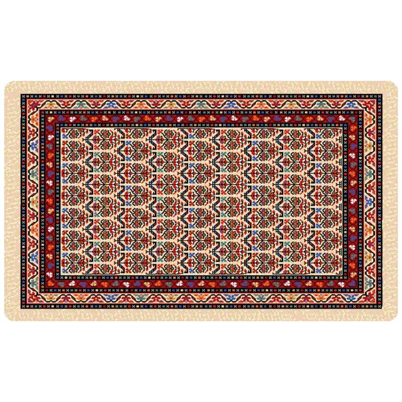  پادری طرح قلمدانی فرش کد m4/212 سایز 46×76 سانتی متر 