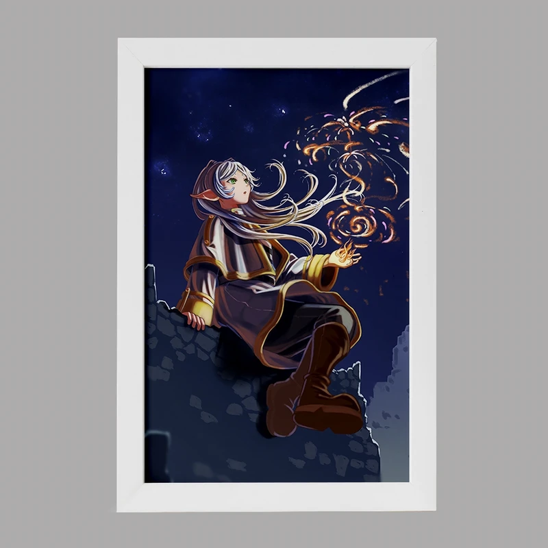 تابلو خندالو مدل انیمه فریرن (Frieren) کد 33971