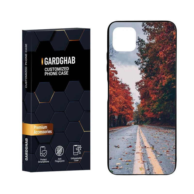 کاور گارد قاب مدل دور ژله ای منظره و طبیعت مناسب برای گوشی موبایل سامسونگ Galaxy A22 5G