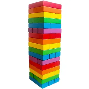 بازی 51 تکه جنگا استک های مدل Colored