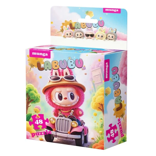 پازل 48 تکه مونگا مدل لبوبو 1 مناسب برای کودک و نوجوان