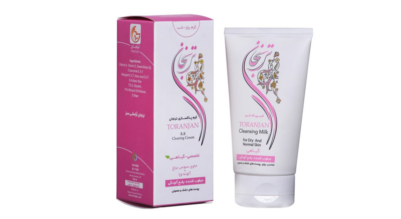 شیر پاک کن گیاهی ترنجان مدل Rice Bran حجم 150 میلی لیتر