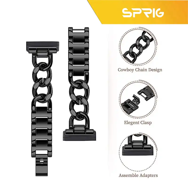 بند اسپریگ مدل 3Bid-Gir مناسب برای ساعت هوشمند سامسونگ Galaxy Watch 4 40mm / watch 4 42mm / watch 4 44mm / watch 4 46mm / Watch 5 40mm / Watch 5 44mm / Watch 5 pro 45mm