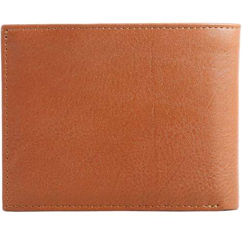 کیف جیبی دوبرگ چرم طبیعی چهارنظم مدل 20015