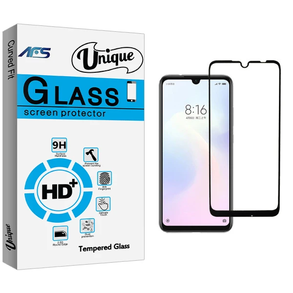 محافظ صفحه نمایش ای اف اس مدل Unique Glass مناسب برای گوشی موبایل شیائومی Redmi note 7