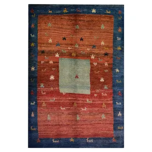 گبه دستبافت چهارم متری بیات کد BT-25797