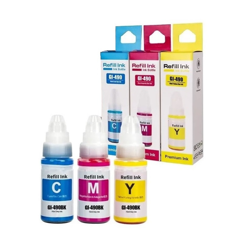 جوهر مخزن مدل GI-490 حجم ۷۰ میلی لیتر بسته 3 عددی