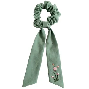 کش مو زنانه مدل گلدوزی 3515