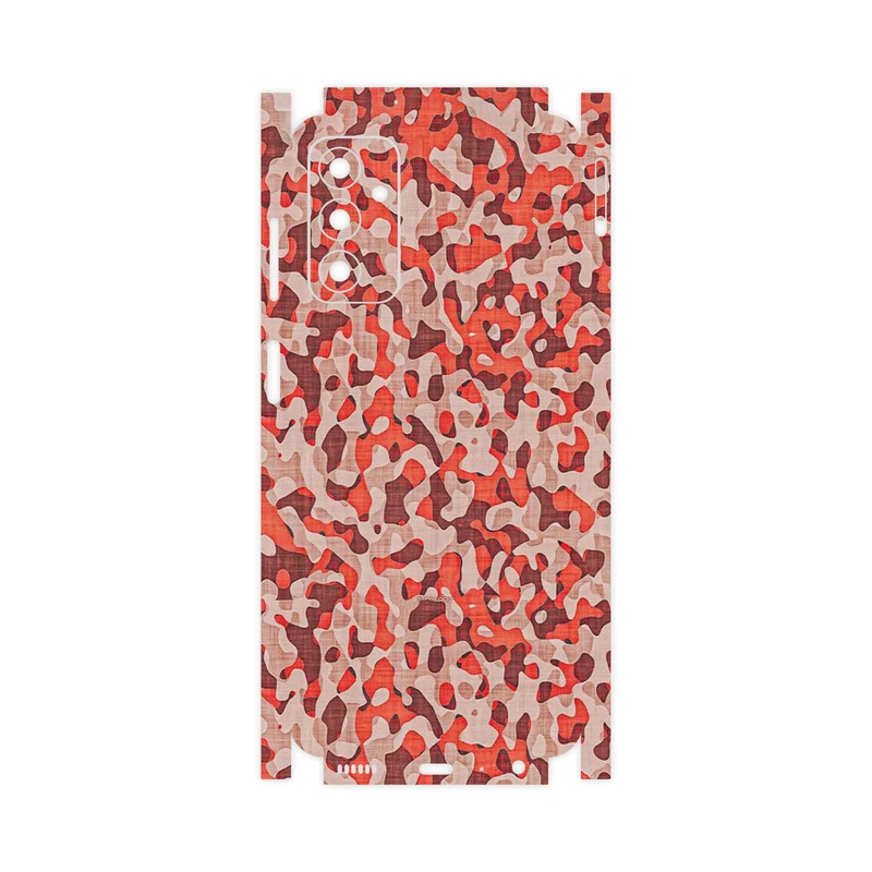 برچسب پوششی ماهوت مدل Red Infantry Army-FullSkin مناسب برای گوشی موبایل سامسونگ Galaxy F13