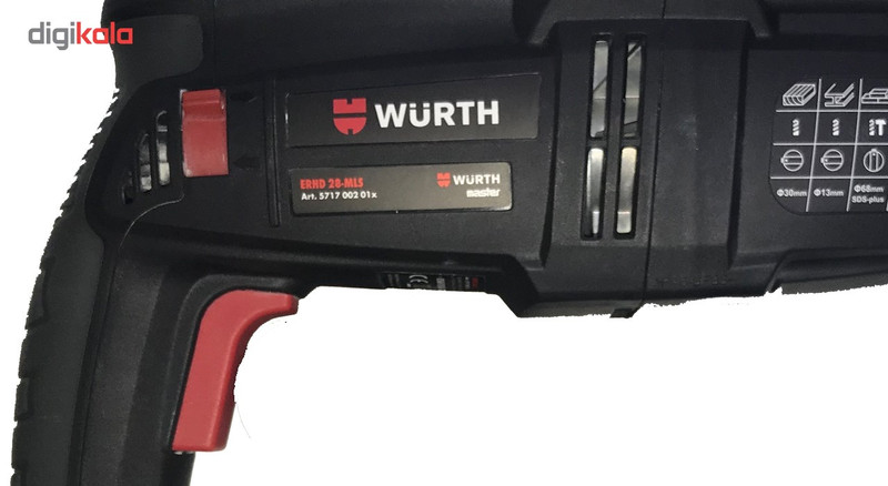 دریل صنعتی بتن شکن با سه نظام خشابی وورث آلمان مدل 5717002011 دریل صنعتی بتن شکن با سه نظام خشابی وورث آلمان مدل 5717002011