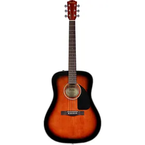 گیتار آکوستیک فندر مدل CD-60 Sunburst سایز 4/4