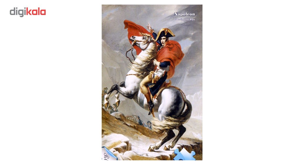 پازل 1000 تکه مدل ناپلون Napoleon Crossing the Alps