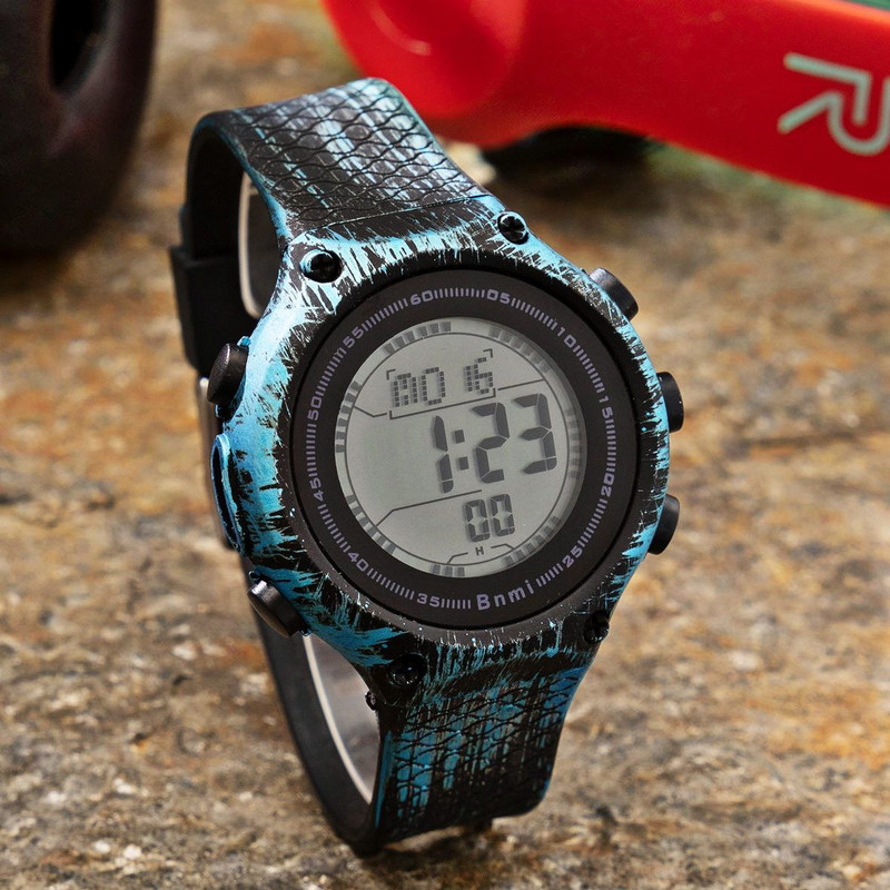 ساعت مچی دیجیتال بنمی مدل آبرنگی 01