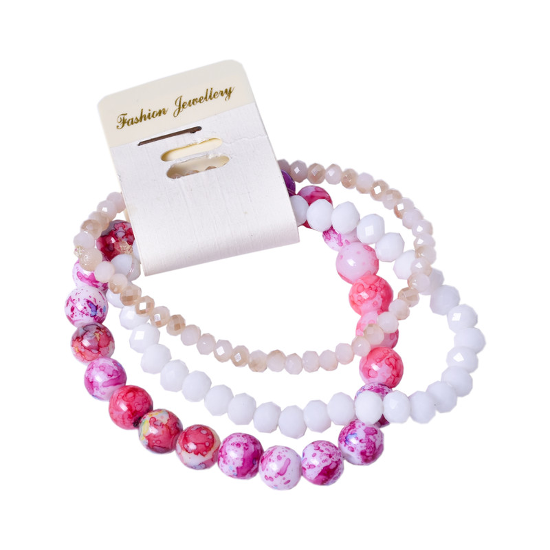 دستبند دخترانه کد 300 مجموعه 3 عددی