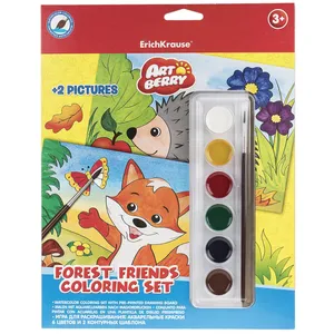 بسته رنگ آمیزی اریک کراوزه مدل Forest Friends