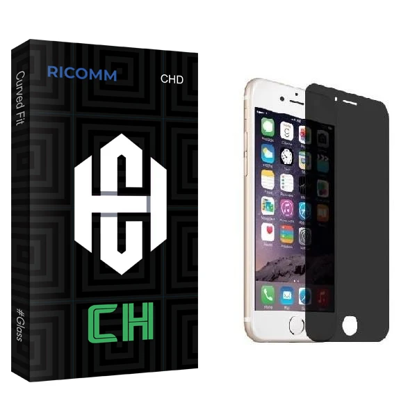 محافظ صفحه نمایش حریم شخصی ریکام مدل CH2 مناسب برای گوشی موبایل اپل iPhone 8 Plus