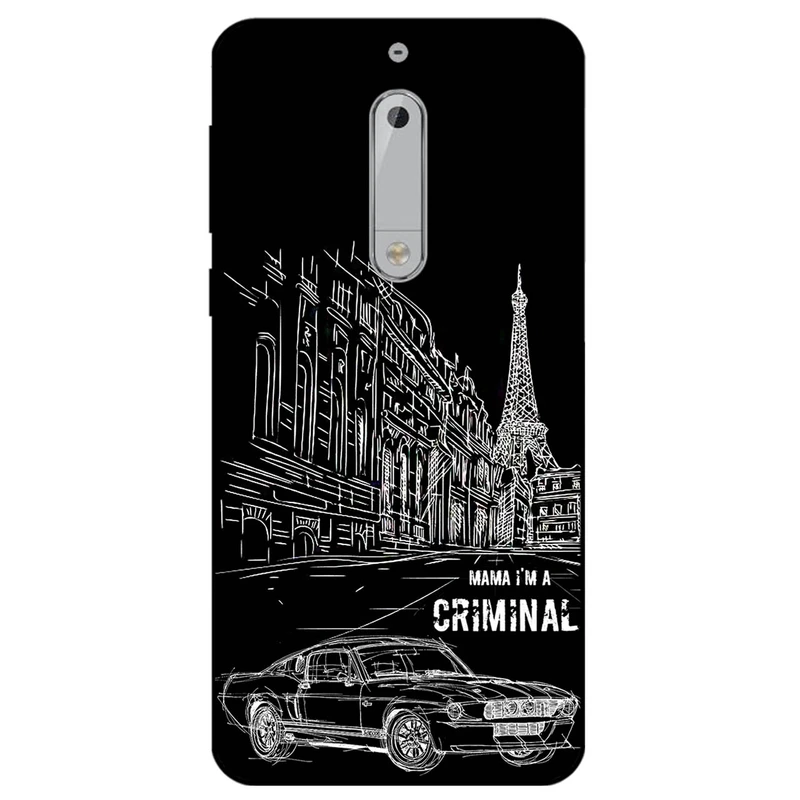 کاور مگافون طرح گنگ مدل 1890 مناسب برای گوشی موبایل نوکیا 5      