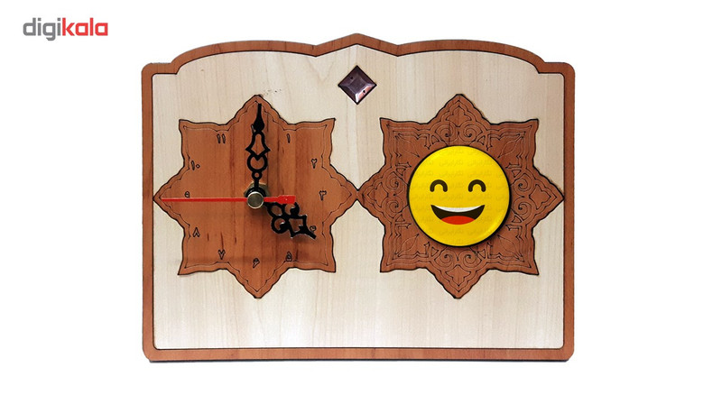 ساعت رومیزی نگارایرانی طرح SS04 سایز 20x15