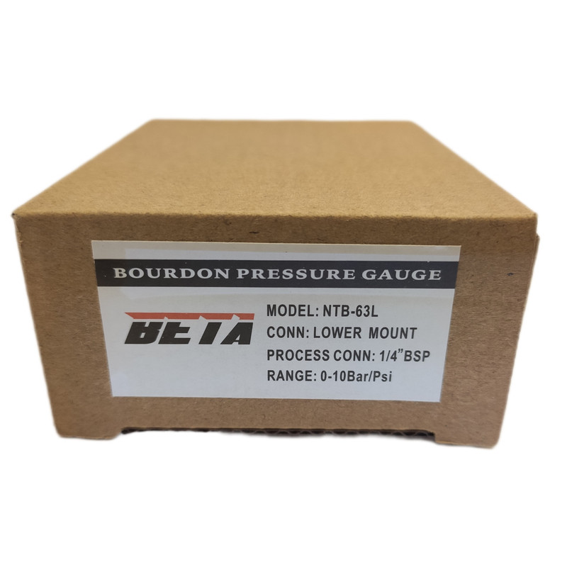 گیج فشار بتا مدل 10 بار