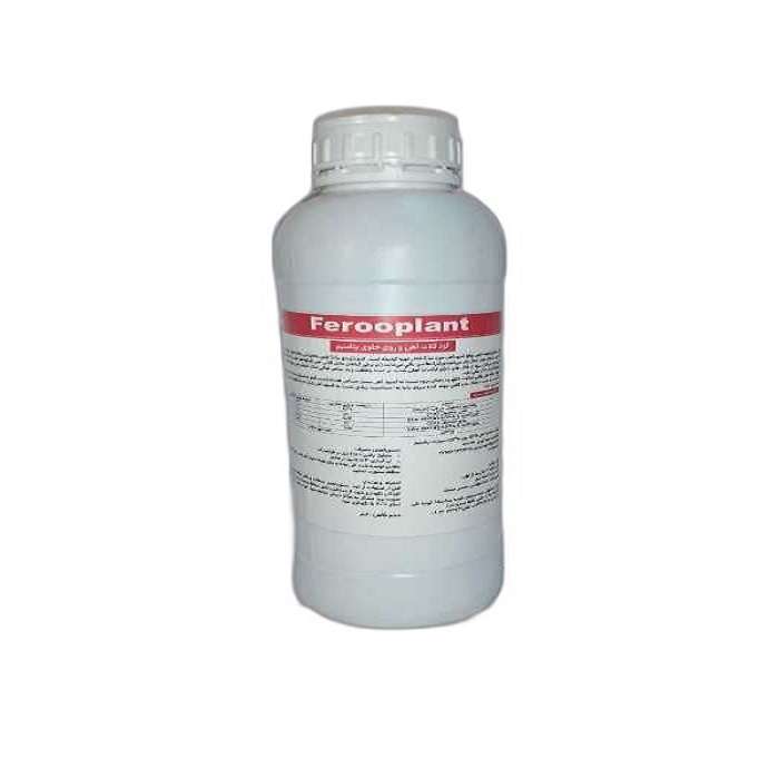 کود کلات آهن وروی پتاس فروپلنت مدل0001 حجم1000میلی لیتر