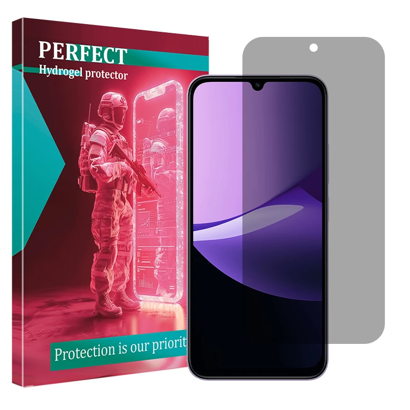 محافظ صفحه نمایش حریم شخصی پرفکت مدل Tough مناسب برای گوشی موبایل شیائومی Redmi 15C 5G