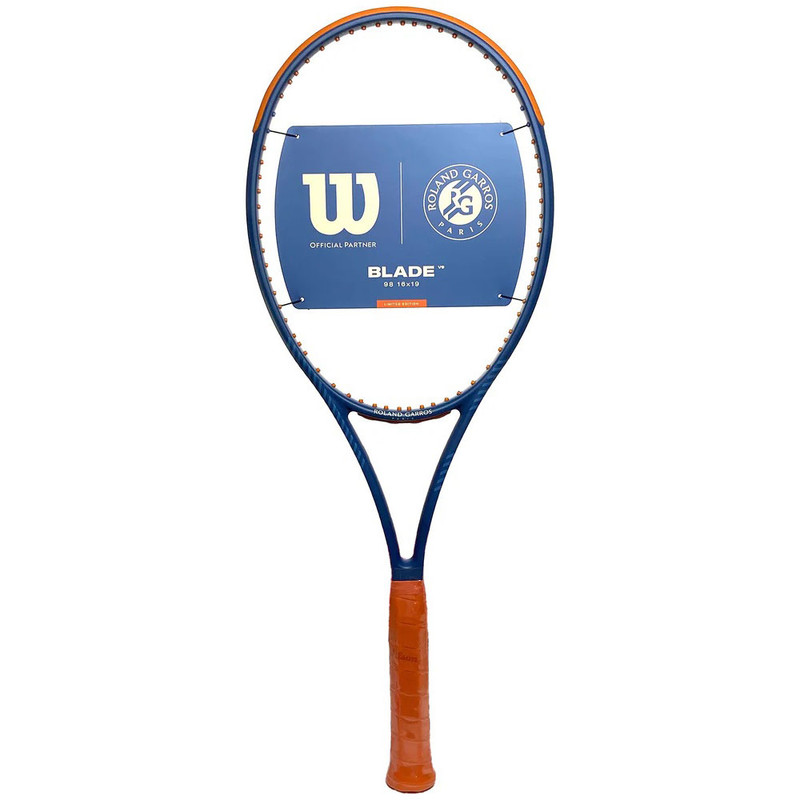 راکت تنیس ویلسون مدل Blade 98 V9 16*19  Roland Garros