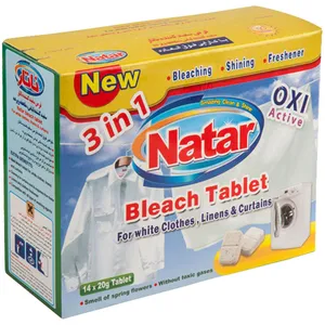 Natar Bleach Tablet For White Clothes Pack Of 14