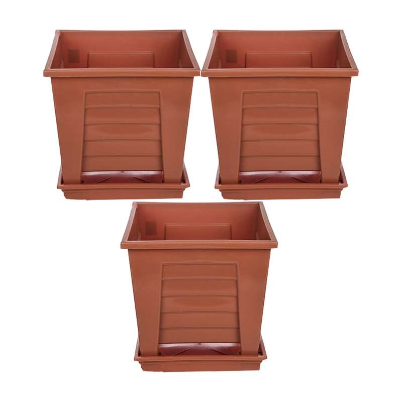 گلدان گلباران مدل 435 بسته سه عددی