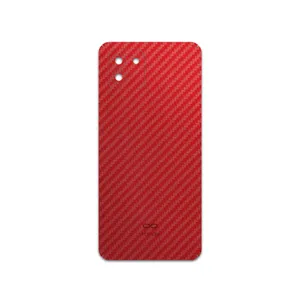 MAHOOT Red-Fiber Cover Sticker for Samsung Galaxy A03