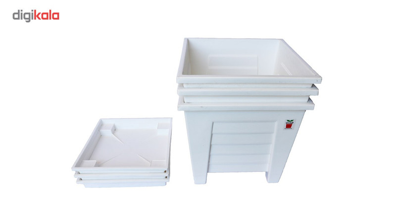 گلدان گلباران مدل 435 بسته سه عددی