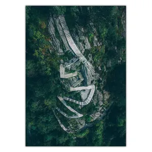 Wensoni Mountain Stairs Chassis Size 50 x 70 Cm