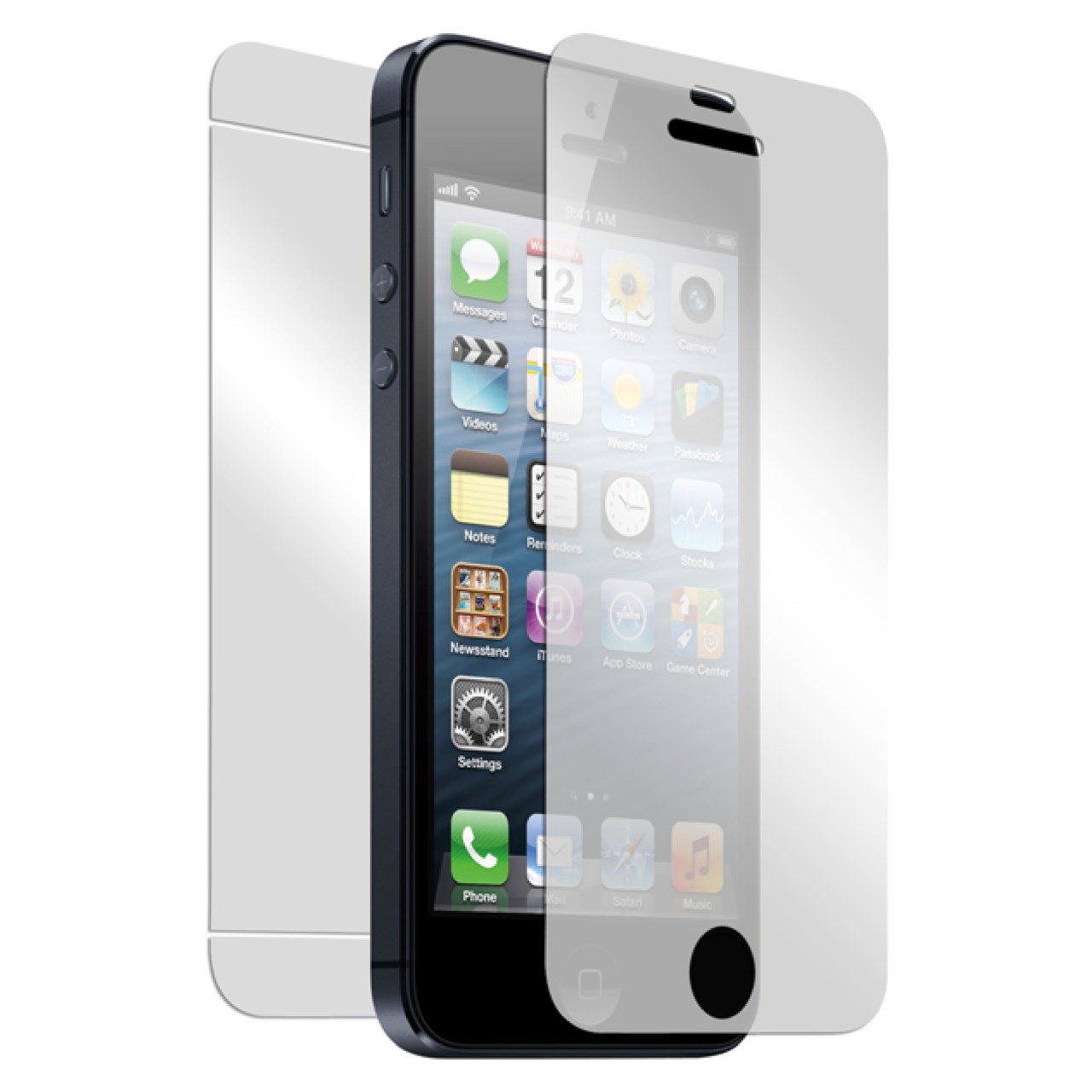 محافظ پشت و رو شیشه ای تمپرد هوکار مناسب برای گوشی موبایل اپل ایفون 5/5s/se