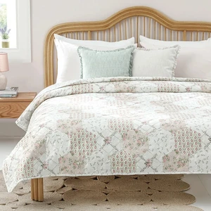 روتختی یک نفره انگلیش هوم مدل timeless floral سایز 220x160 سانتی متر