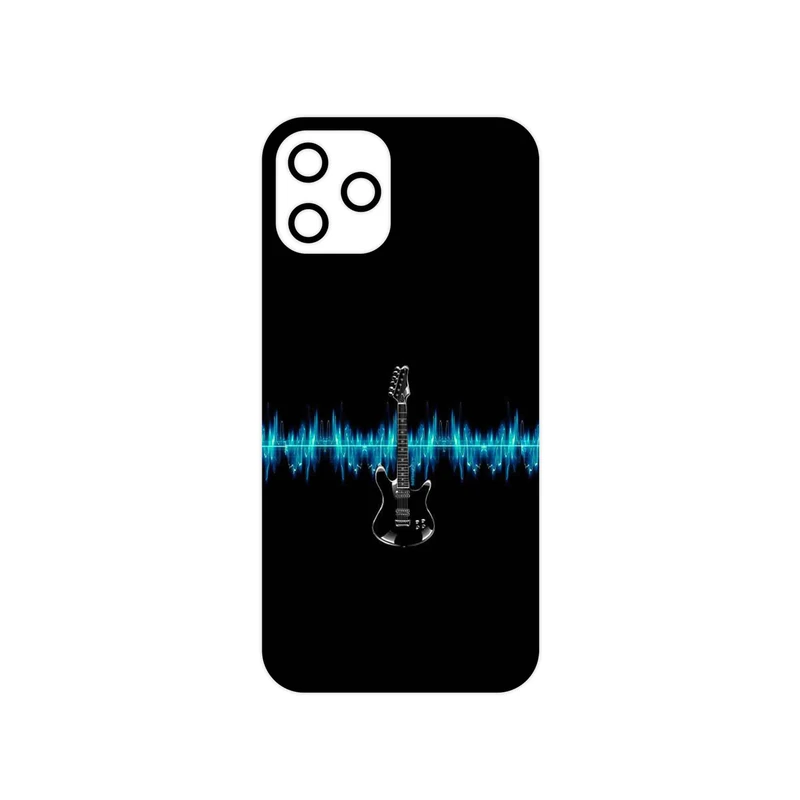 برچسب پوششی ماهوت مدل Electric Guitar مناسب برای گوشی موبایل اپل iPhone 12 Pro