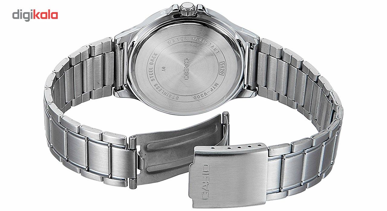 ساعت مچی عقربه‌ای کوارتز مردانه کاسیو مدل MTP-V300D-1AUDF -  - 4