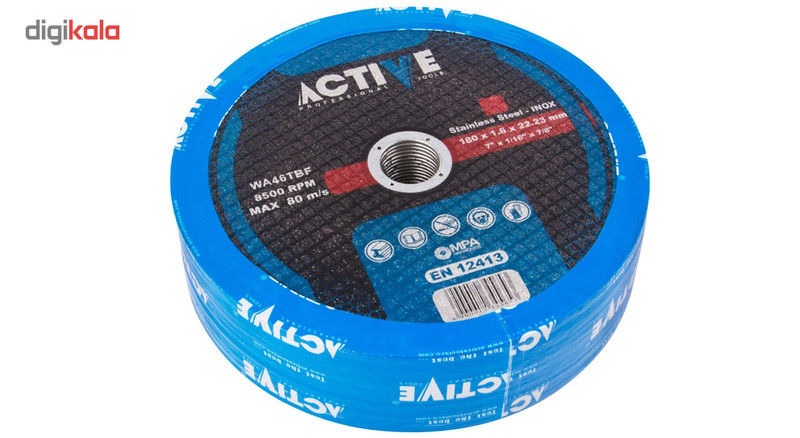 صفحه سنگ برش استیل اکتیو تولز مدل AC51116