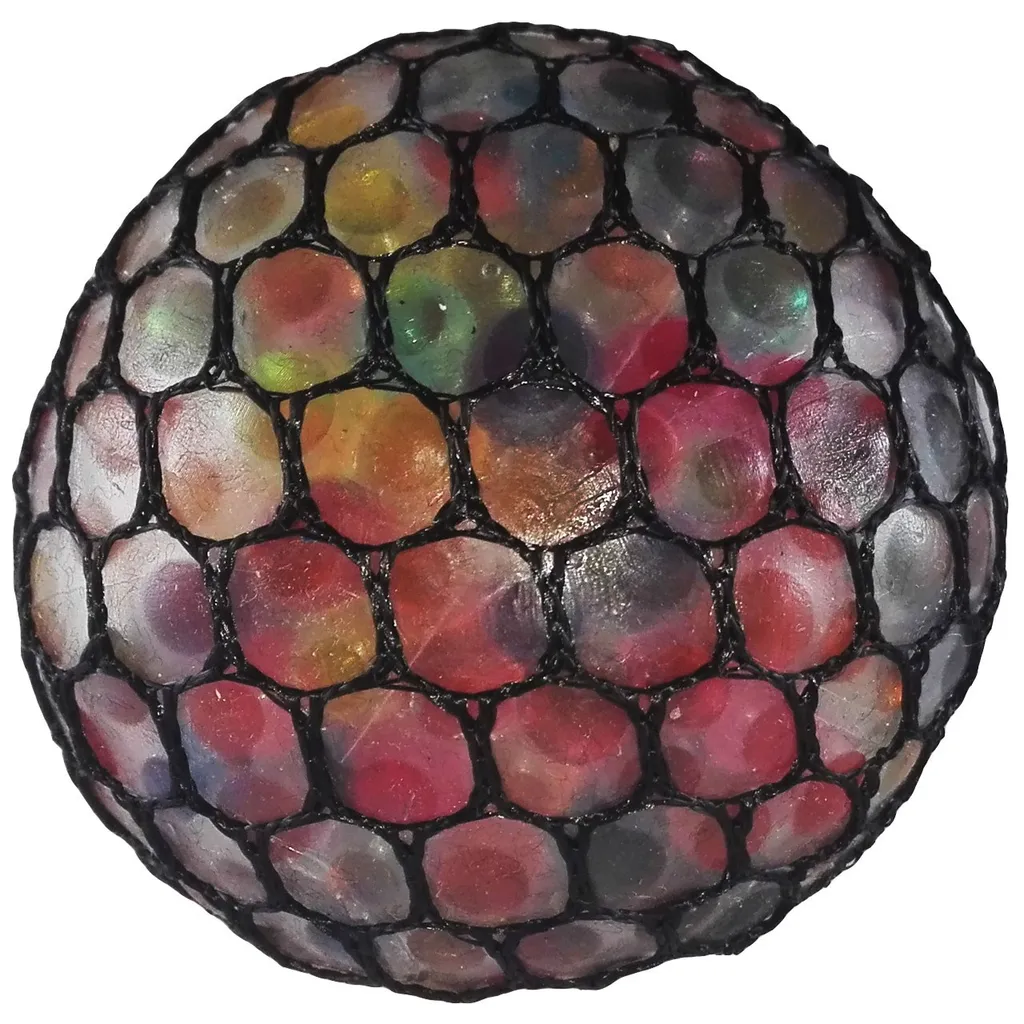 توپ بازی ضد استرس مدل Large Gel Bullets Mesh Squish Ball