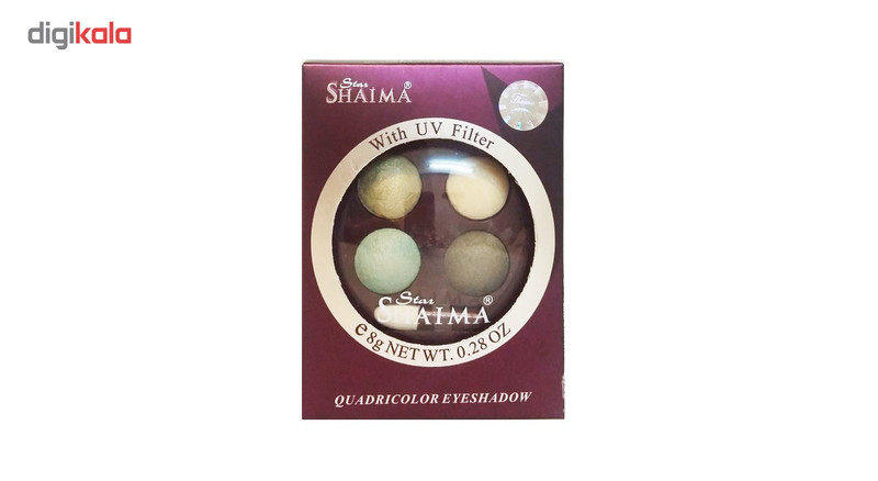 سایه چشم براق شایما مدل QuadriColor شماره 604 سایه چشم براق شایما مدل QuadriColor شماره 604