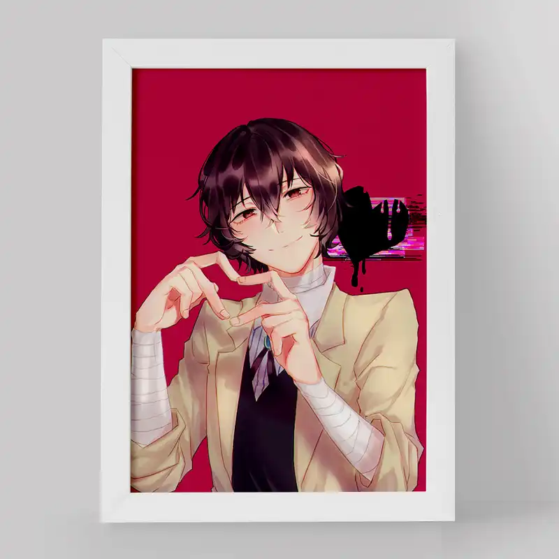 تابلو خندالو مدل دازای سان انیمه سگ های ولگرد بانگو کد 15644