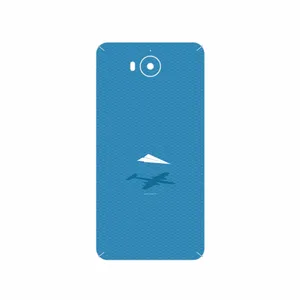MAHOOT Minimal Paper Airplane Cover Sticker for Huawei Y5 2017