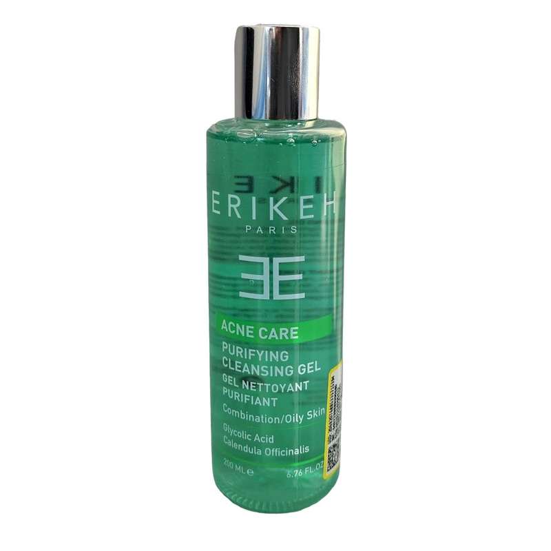 ژل پاک کننده آرایش صورت اریکه مدل ACNE CARE حجم 200 میلی لیتر ژل پاک کننده آرایش صورت اریکه مدل ACNE CARE حجم 200 میلی لیتر
