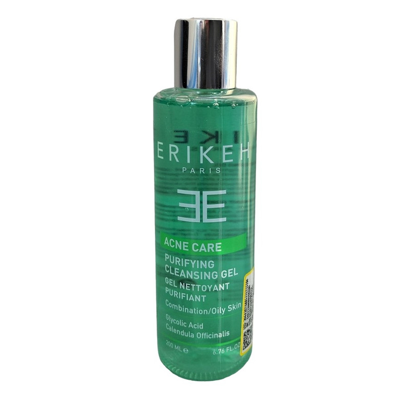 ژل پاک کننده آرایش صورت اریکه مدل ACNE CARE حجم 200 میلی لیتر ژل پاک کننده آرایش صورت اریکه مدل ACNE CARE حجم 200 میلی لیتر