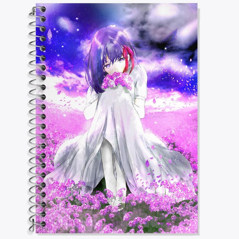 دفتر لغت 50 برگ خندالو مدل ساکورا انیمه فیت استی نایت Fate Stay Night کد 22738