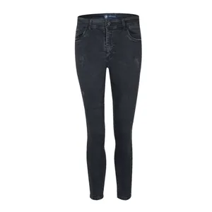 شلوار جین زنانه ناوالس مدل DENIA SKINNY CROPPED - CHRL