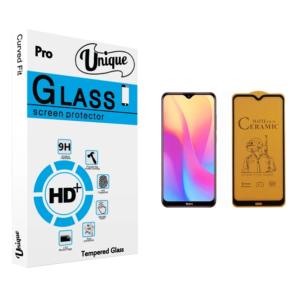 برای محافظ صفحه نمایش سرامیکی يونيک مدل +Clear مناسب گوشی موبایل شیائومی Redmi 8A