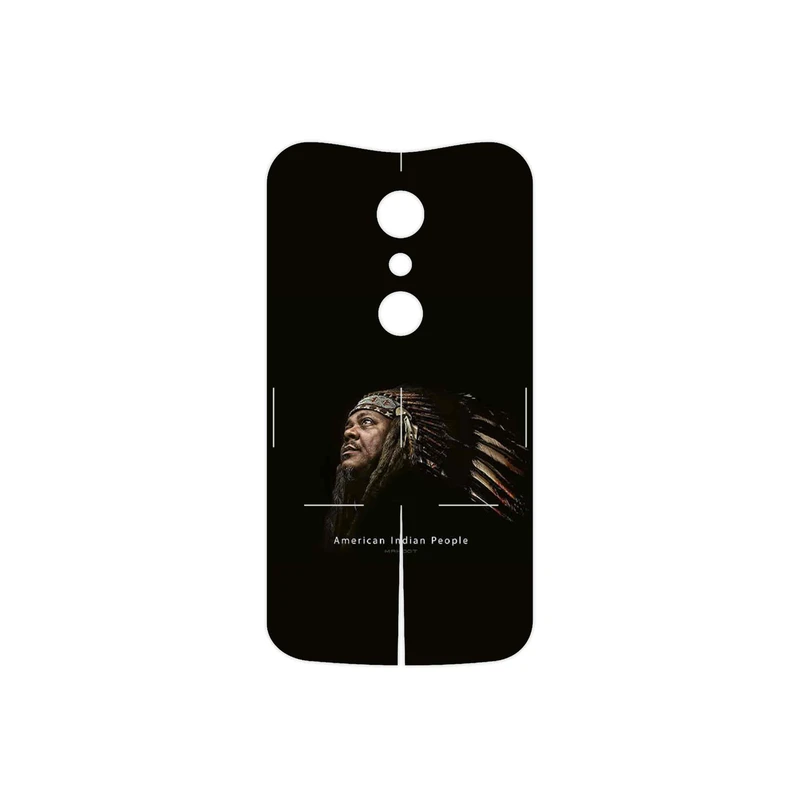 برچسب پوششی ماهوت مدل Portrait of an Indian Man مناسب برای گوشی موبایل موتورولا Moto G 2nd gen