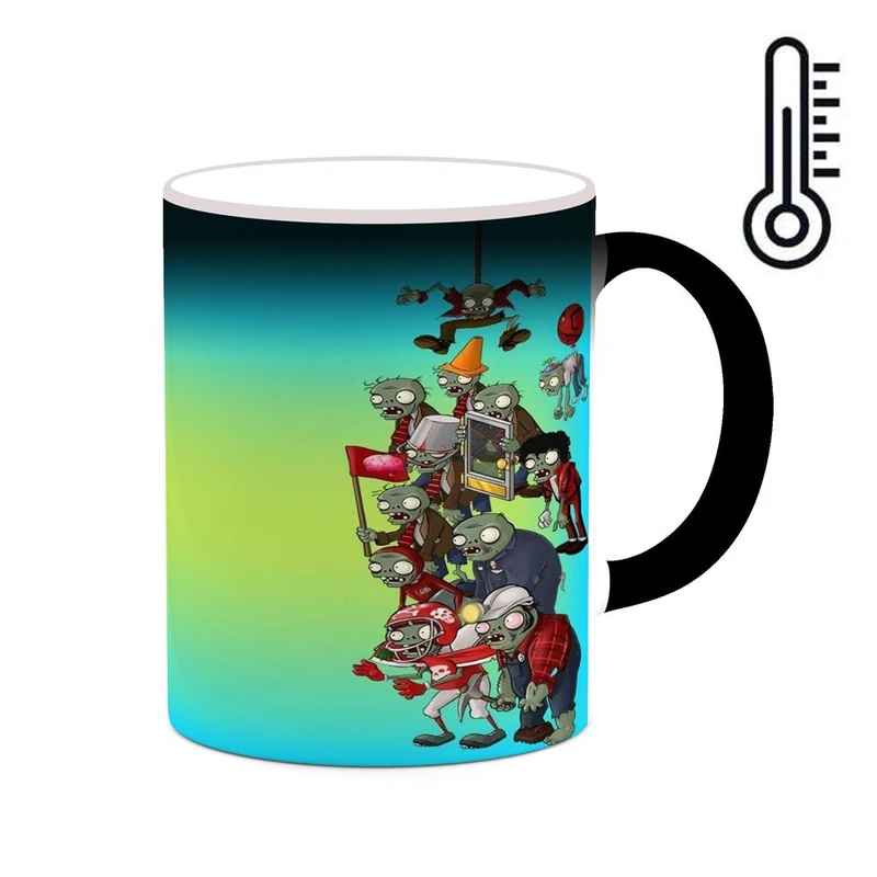 ماگ حرارتی کاکتی مدل بازی Plants Vs Zombies کد mgh29857