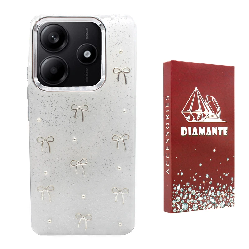 کاور دیامانته مدل Bowtie Ros مناسب برای گوشی موبایل شیائومی Redmi Note 14