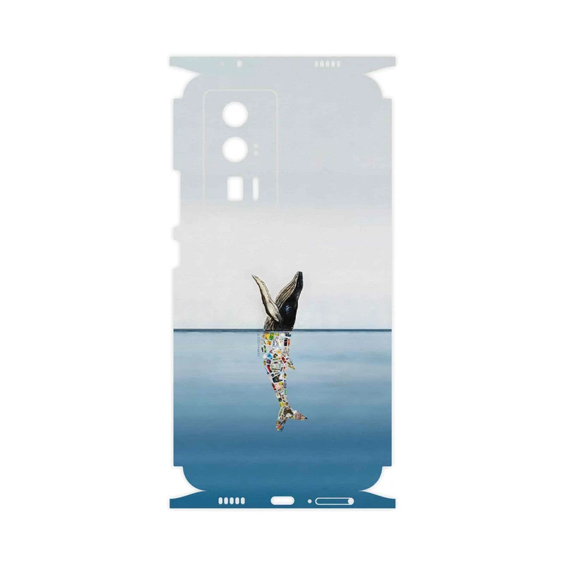 برچسب پوششی ماهوت مدل Collage of Sea Trash-FullSkin مناسب برای گوشی موبایل شیائومی Poco F5 Pro